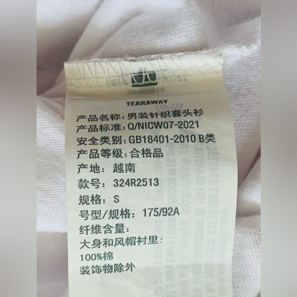 Hollister Hooded Long Sleeve Logo T-shirt - Picture 9 of 9